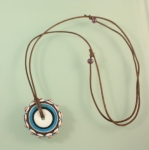 Glasperlen Anhänger "Mandala"